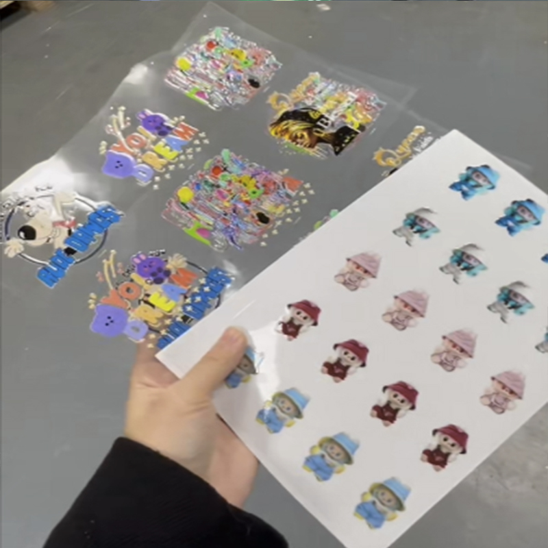 Crystal label sample 8